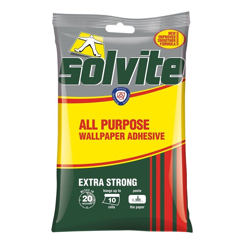 Solvite All Purpose Wallpaper Adhesive Sachte