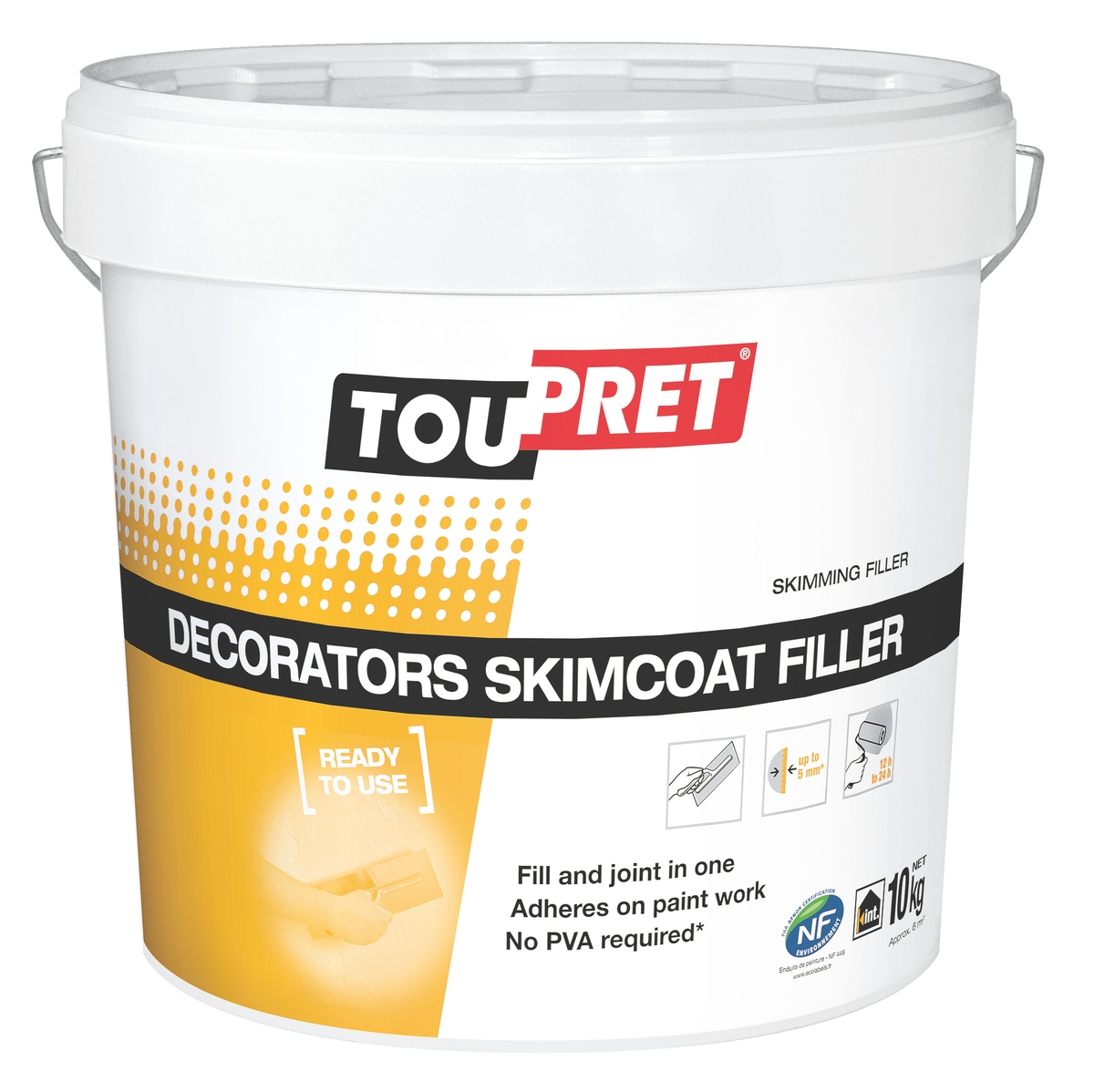 DECORATORS SKIMCOAT FILLER Ready To Use 10kg