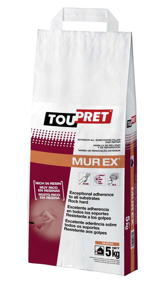 MUR EX Exterior All Substrates Repair Filler Rock Hard 5kg