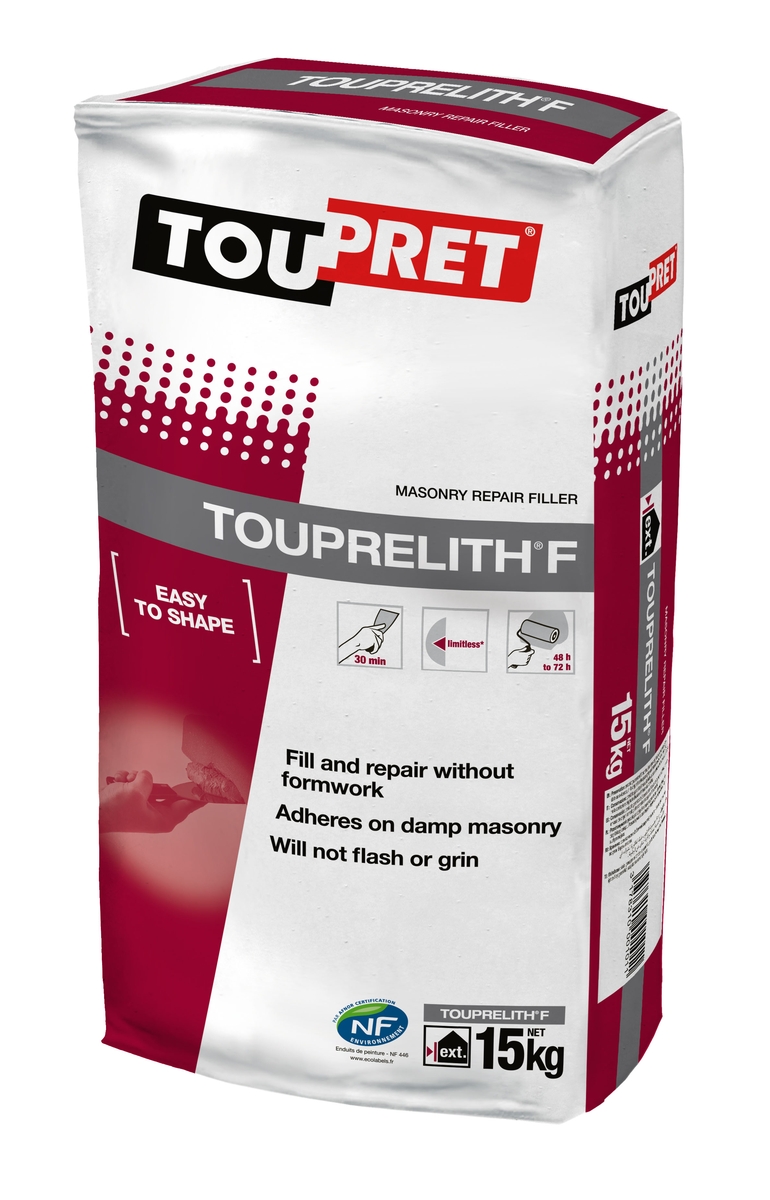 TOUPRELITH F Exterior Masonry Repair Filler 15kg