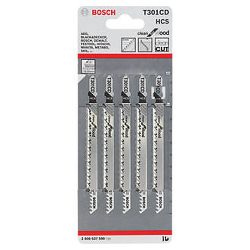 Bosch Jigsaw Blades T301CD