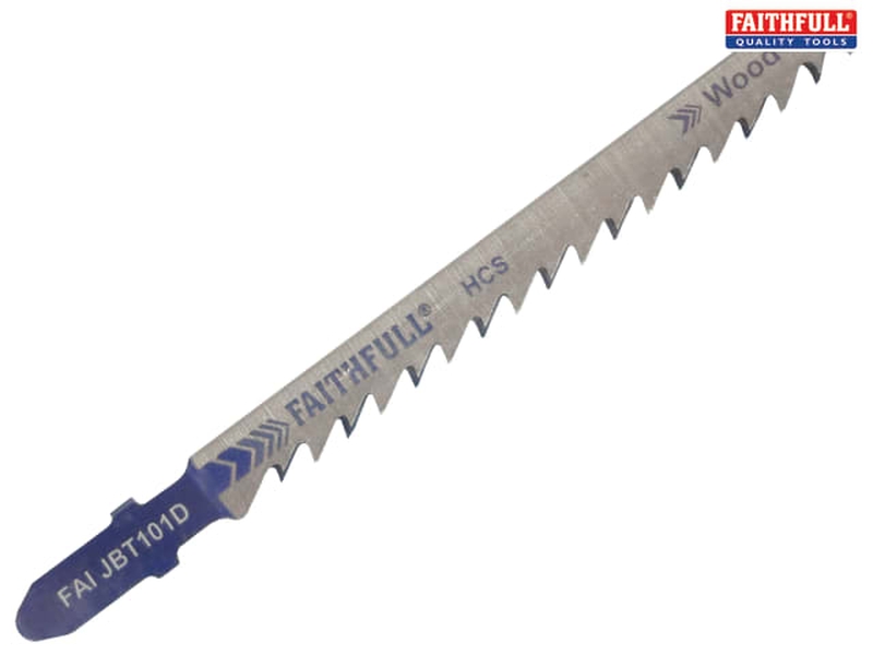 Faithfull Carbon Steel Jigsaw Blades T101D