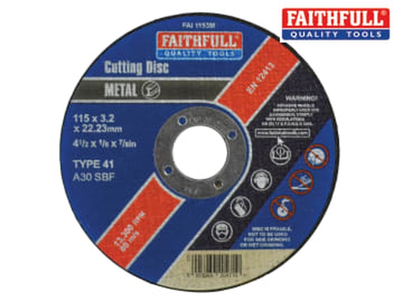 Metal Cut Off Disc 115mm