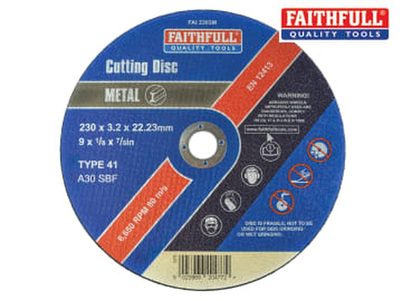 Metal Cut Off Disc 230mm