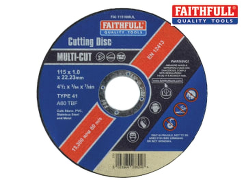 Multi-Purpose Cutting Discs 115mm