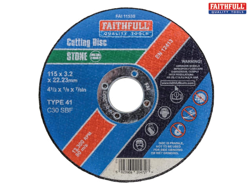 Stone Cut Off Disc 115mm