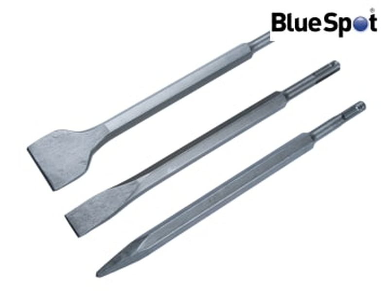 Bluespot SDS Plus Chisel Set