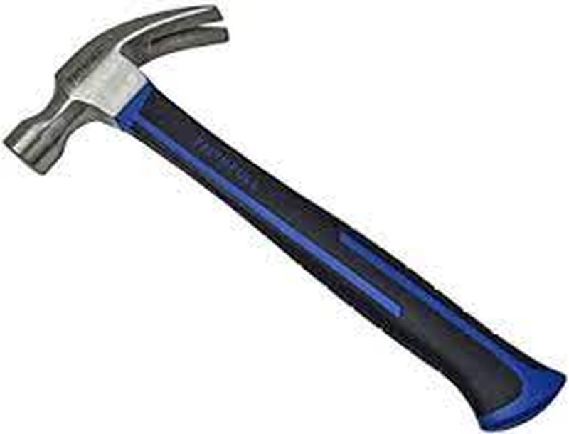 Fibreglass Curved Claw Hammer