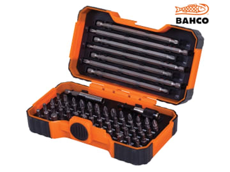 Bahco Screwdriver Bit Set 54pc