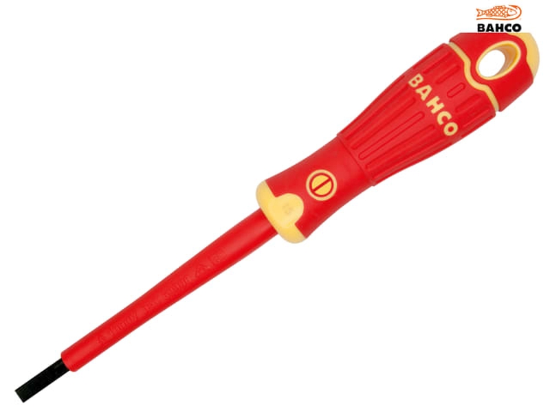 Bahco Insulated Screwdriver Slotted 3.5mm