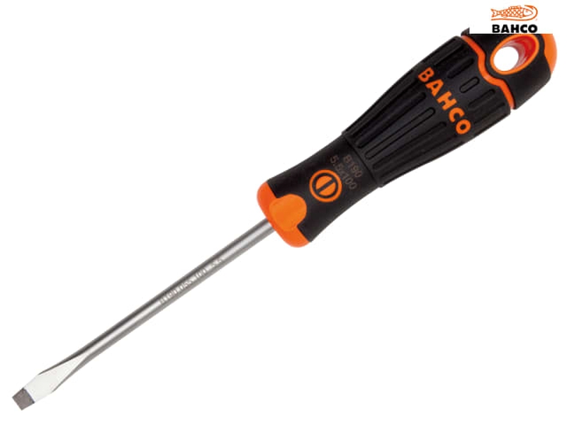 Bahco Screwdriver Flared Slotted 4mm