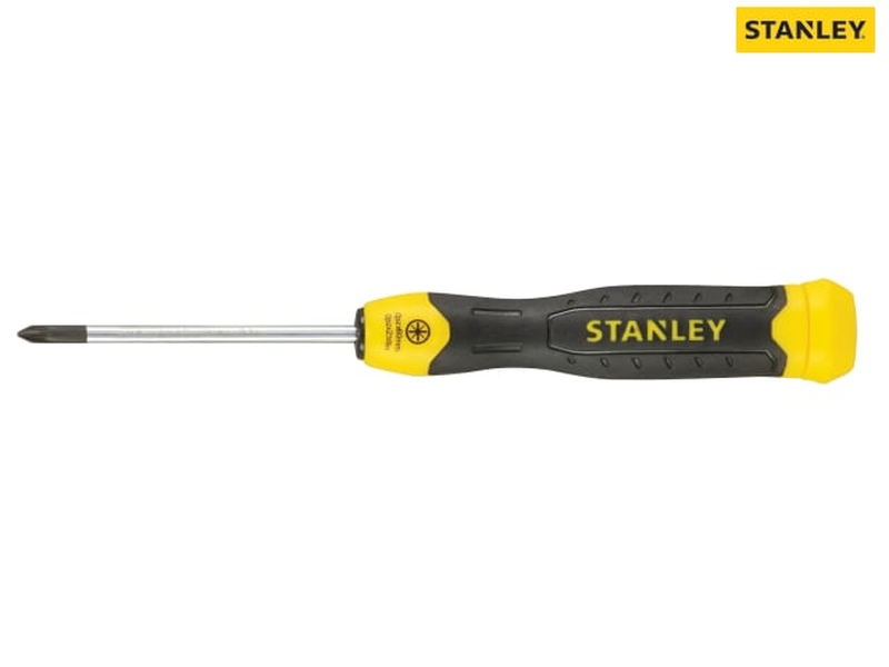 Stanley Cushion Grip Screwdriver Pozidriv PZ0