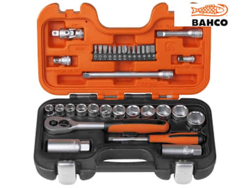 Bahco Socket Set 34pc