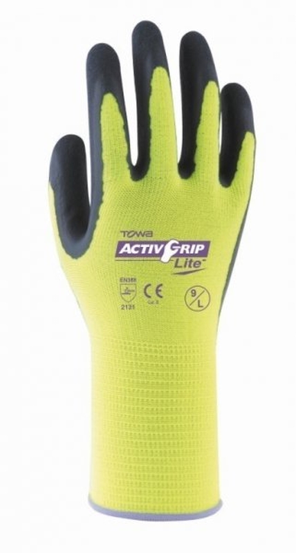 Active Grip Lite Yellow Gloves